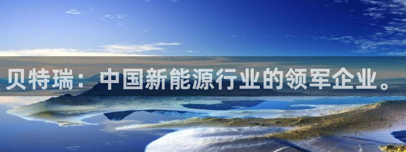 摩根娱乐宝被骗怎么办：贝特瑞：中国新能源