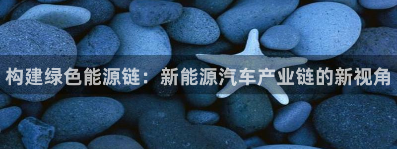 摩根娱乐挂机项目是什么:构建绿色能源链:新能源汽车产业链的新